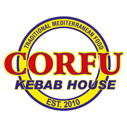 Corfu Kebab & Pizza House logo.